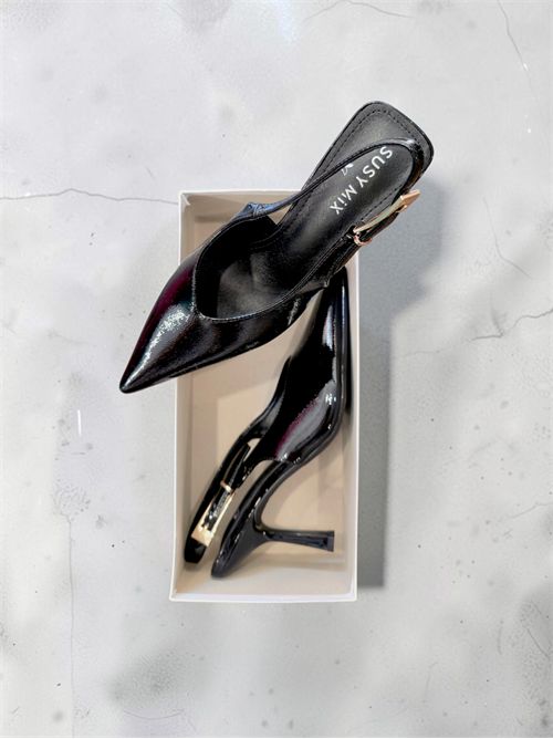 Slingback vernice SUSY MIX | S100NERO
